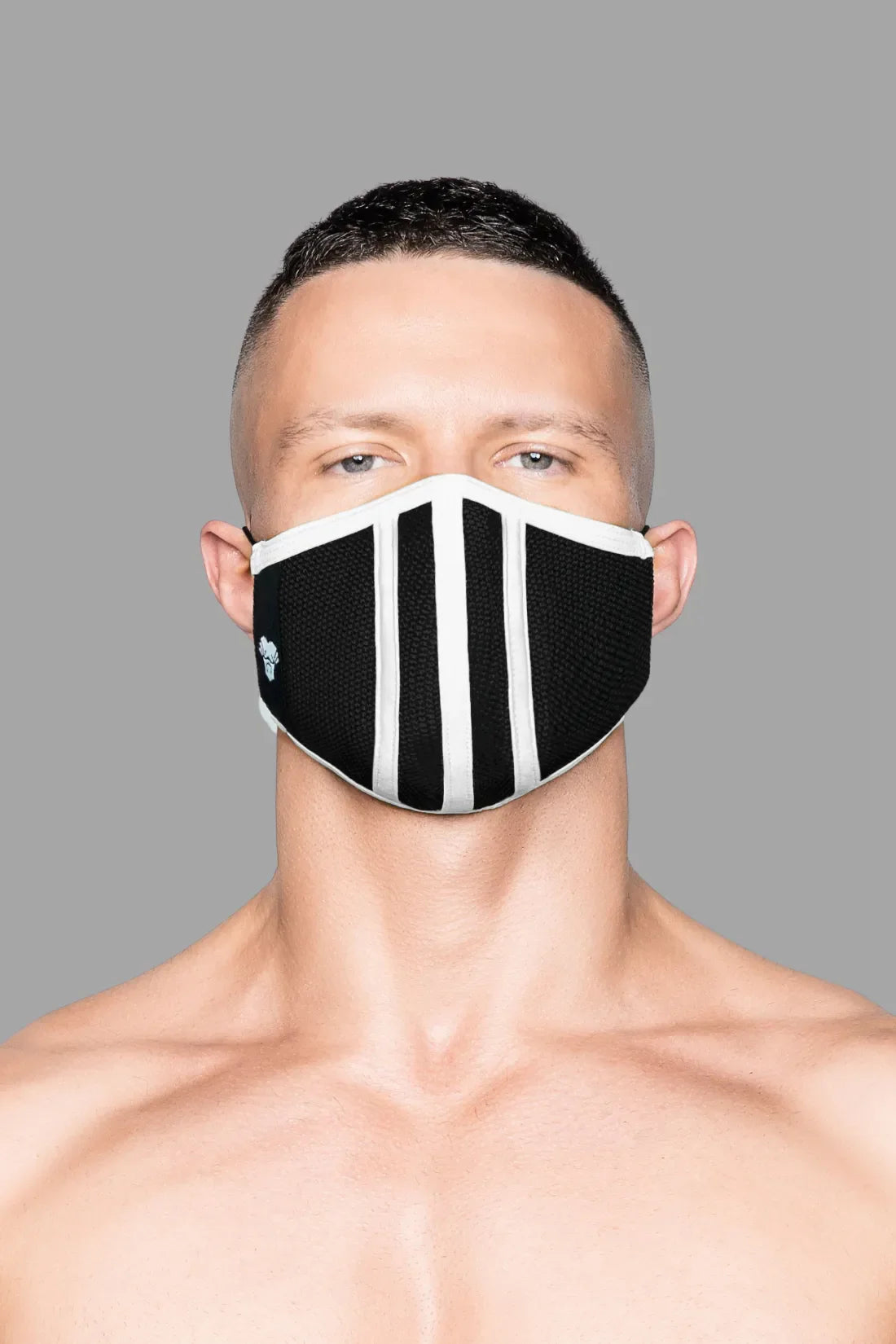 Life 3D Mask. White and Black