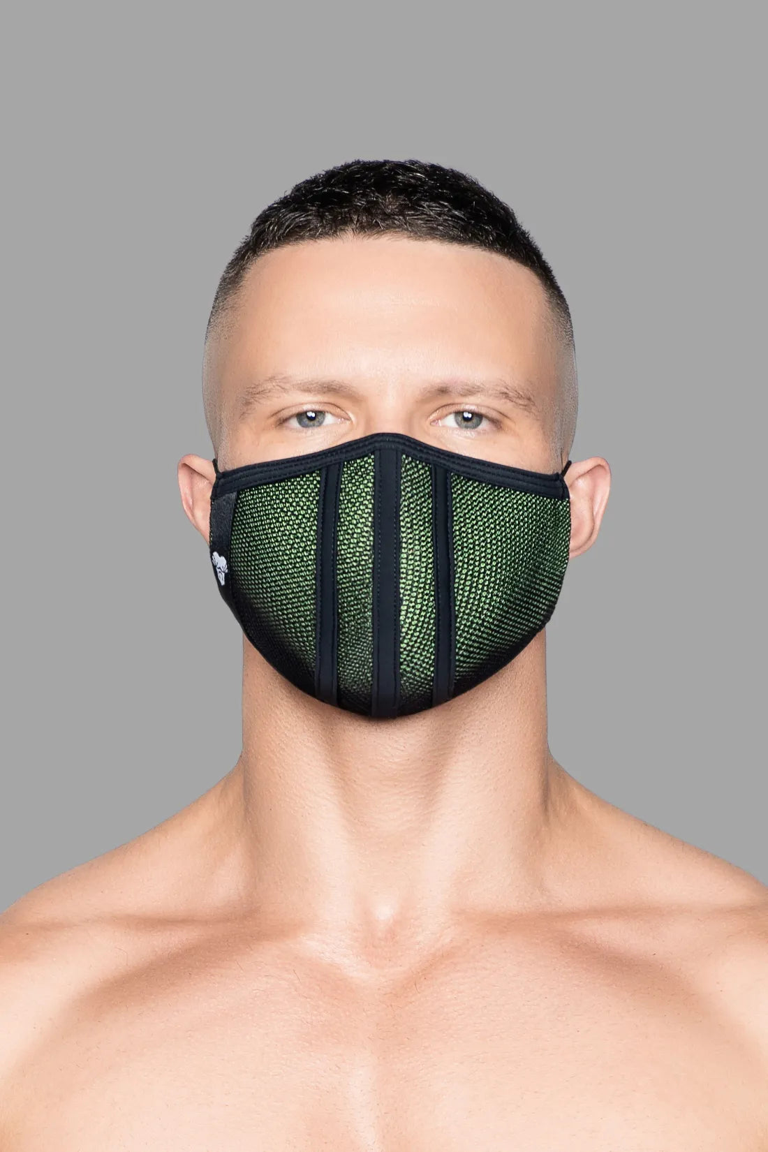 Maskulo de vida 3D. Verde+Negro