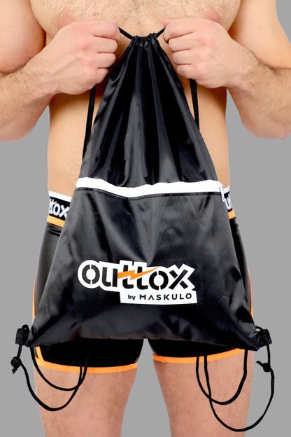 Outtox. Sac de cordon. Noir