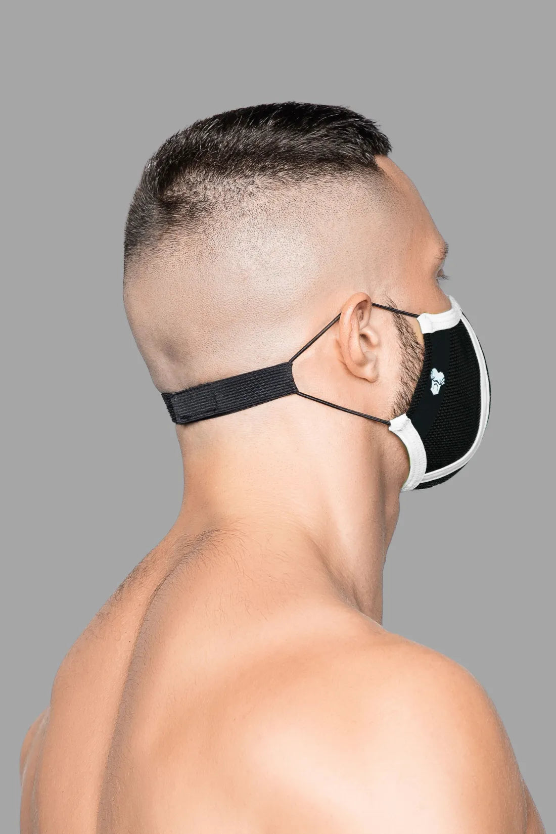 Life 3D Mask. White and Black