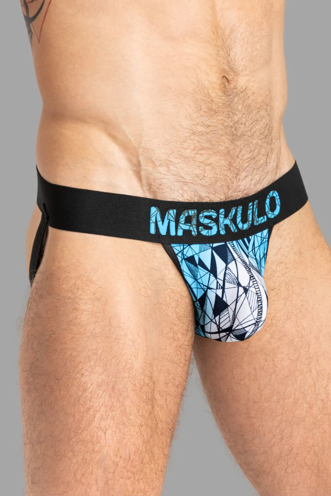 ARMOR Jock with ART-X effect. Black and Blue