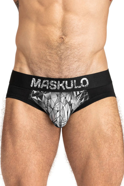 ARMOR Briefs with ART-X effect. Black and White