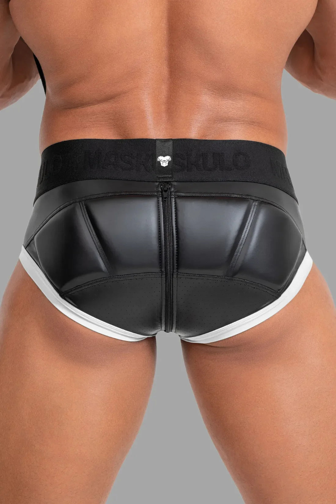 Briefs with Pads. Black and White