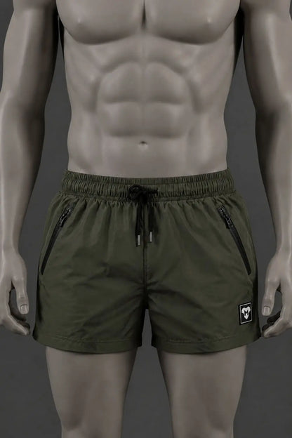 Jedd Synther Shorts. Army Green