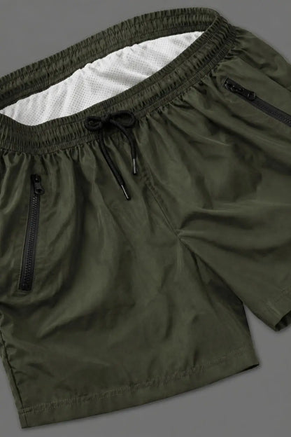 Jedd Synther Shorts. Army Green