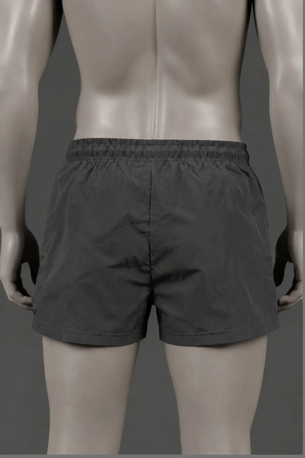 Short Jedd Synther Soft avec poches zippées. Gris acier