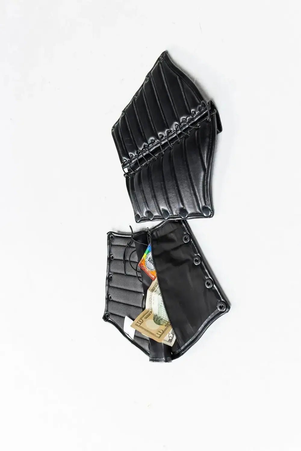 Armored. Leather - look Forearm Guard Wallet (1 pc) - Maskulo - MAC153-Y1 - Maskulo EU Global Online Store