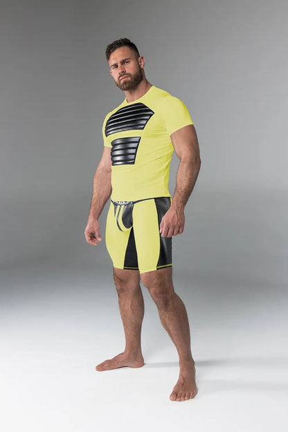 Armored. T-Shirt. Front Pads - Maskulo - MTS106-Y1 - Maskulo EU Global Online Store