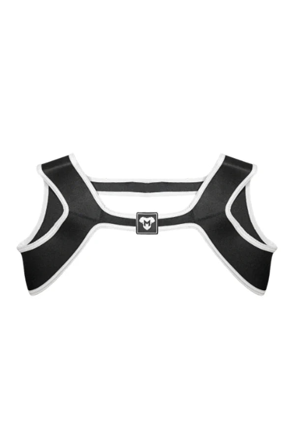 Zale Aquatorr Neoprene Chest Harness. Black + White