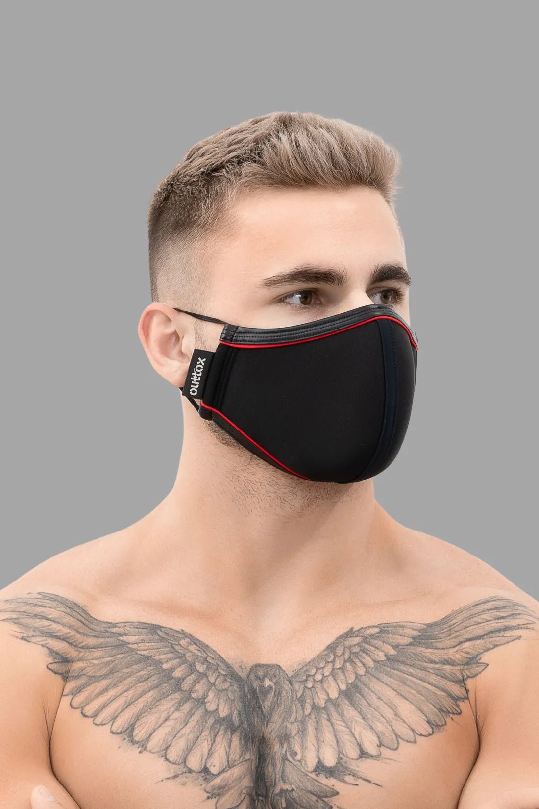 Outtox. Everyday Mask. Black and Red - Outtox - XAC101 - YX - Maskulo Global (EU) Store