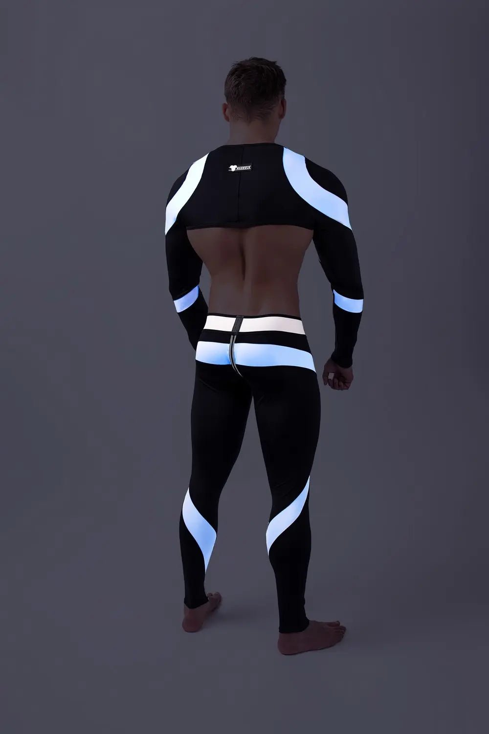 Youngero. Crop Top. Long Sleeves. White - Maskulo - MTP159-Y1 - Maskulo EU Global Online Store